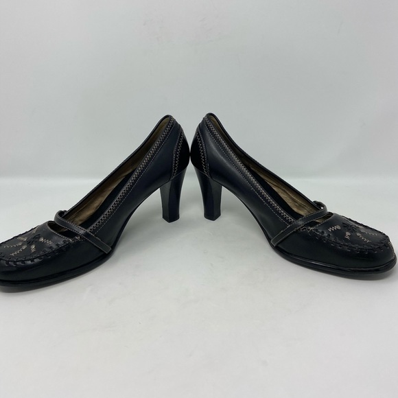 SO Faux Leather Mary Jane Pumps Womens Size 8.5 - Picture 3 of 10